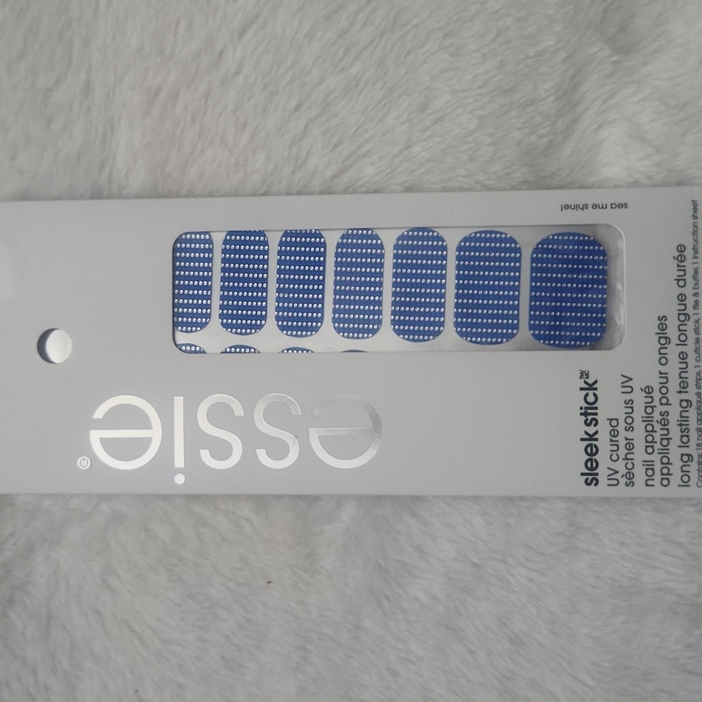 Essie UV cured sleek stick 18‎ nail strips per pack cuticle stick and file
